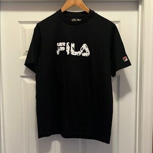 NWT Fila x Disney x Urban Outfitters Black Cruella de Vil Unisex Tee